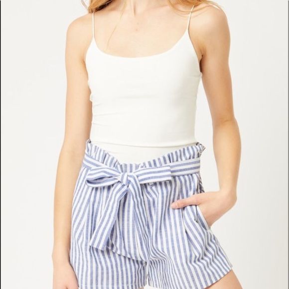 Paper bag shorts - Picture 1 of 5